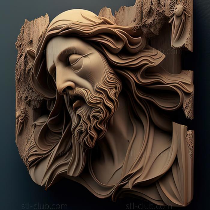 3D model st jesus (STL)